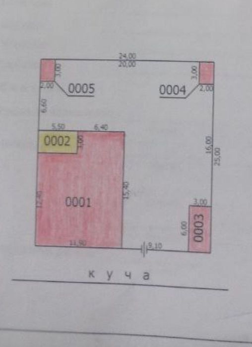 Продаётся земельный участок под строительство Мирзо-Улугбекский район