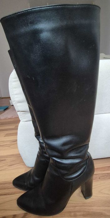 Cizme piele marime 40 toc 9cm