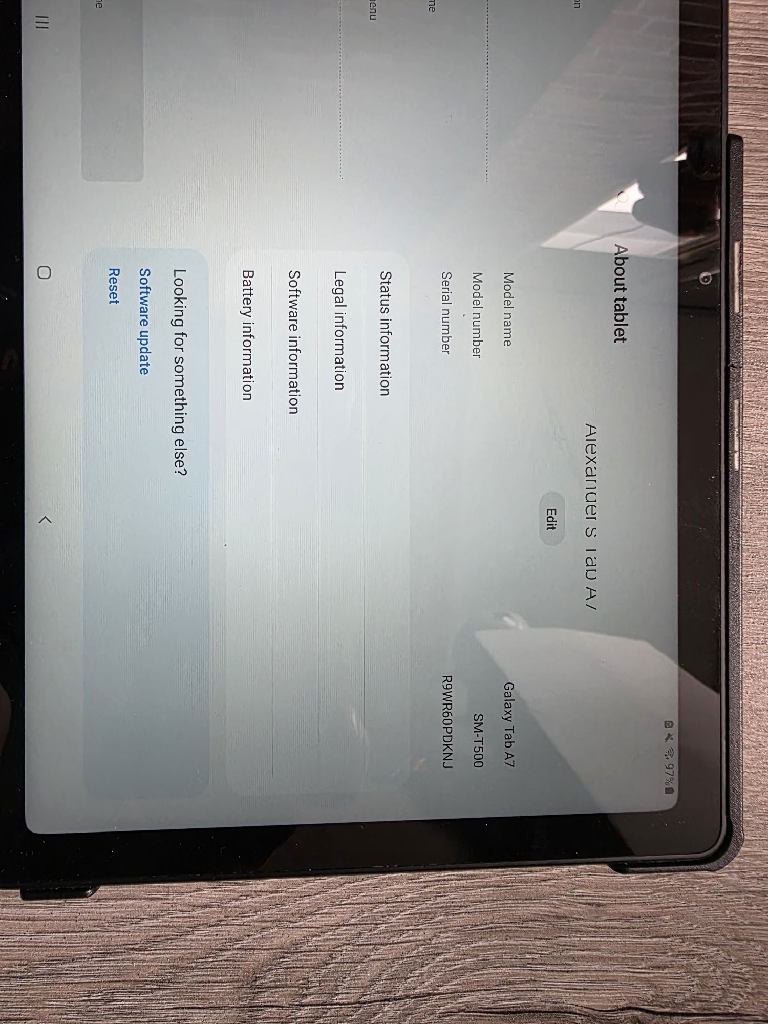 Samsung Galaxy Tab A7 10.5 
NU prezinta urme de folosinta. A fost fo