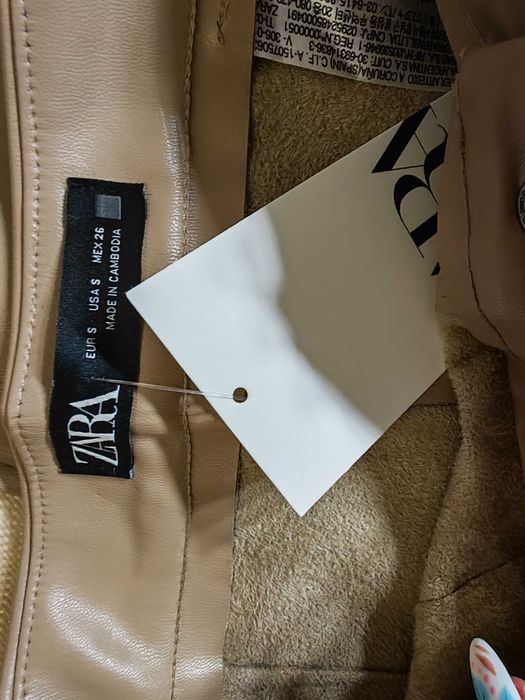 Нов кожен клин Зара