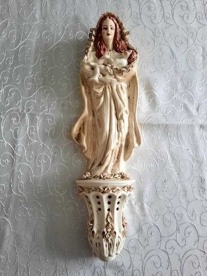 figurina porcelain manufactur Savu, Pianu de Jos, decor perete