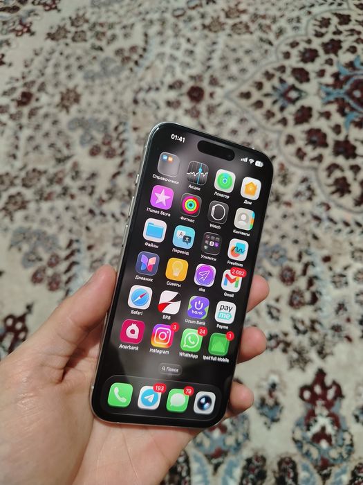 Iphone 15 pro белый 256гб