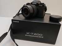 Vând Fujifilm x-t200 cu obiectiv xc 15-45mm fi/3.5-5.6 OIS