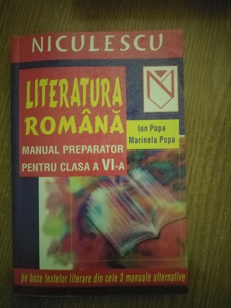 Literaratura romana cls. 5 - 8  - manual preparator