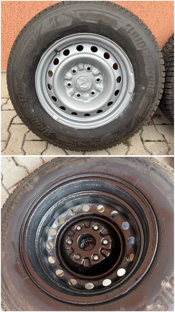 Комплект 4 броя гуми с джанти 16 цола за Mitsubishi L200