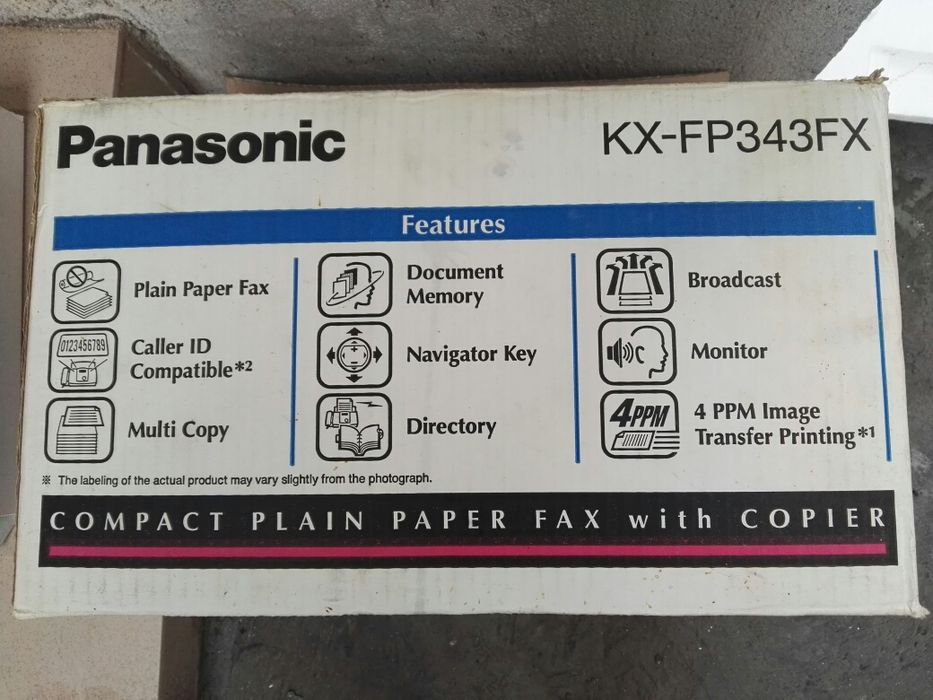 TeleFax panasonic