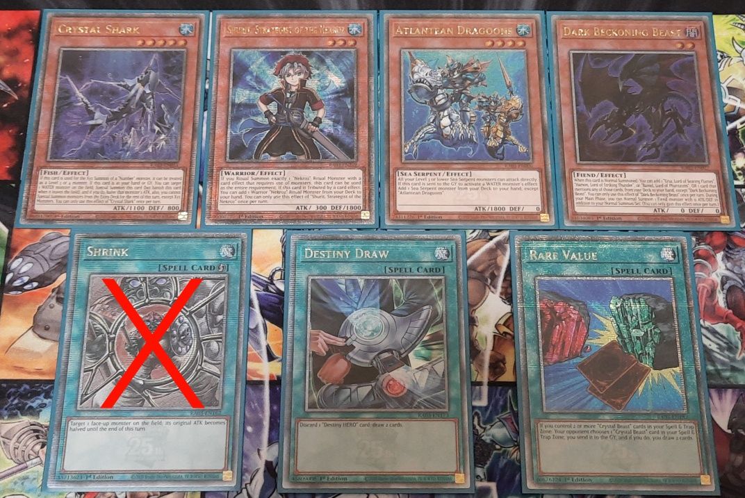 Оригинални Yu-Gi-Oh карти от различни издания !