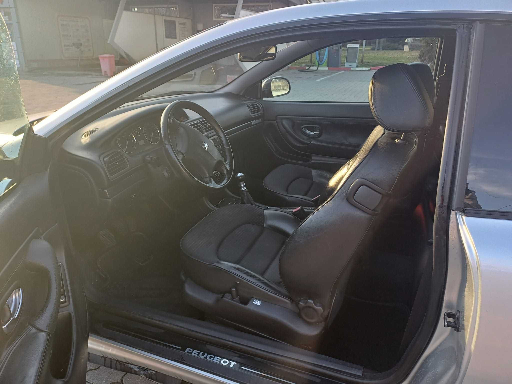Пежо 406 купе black and silver edition
