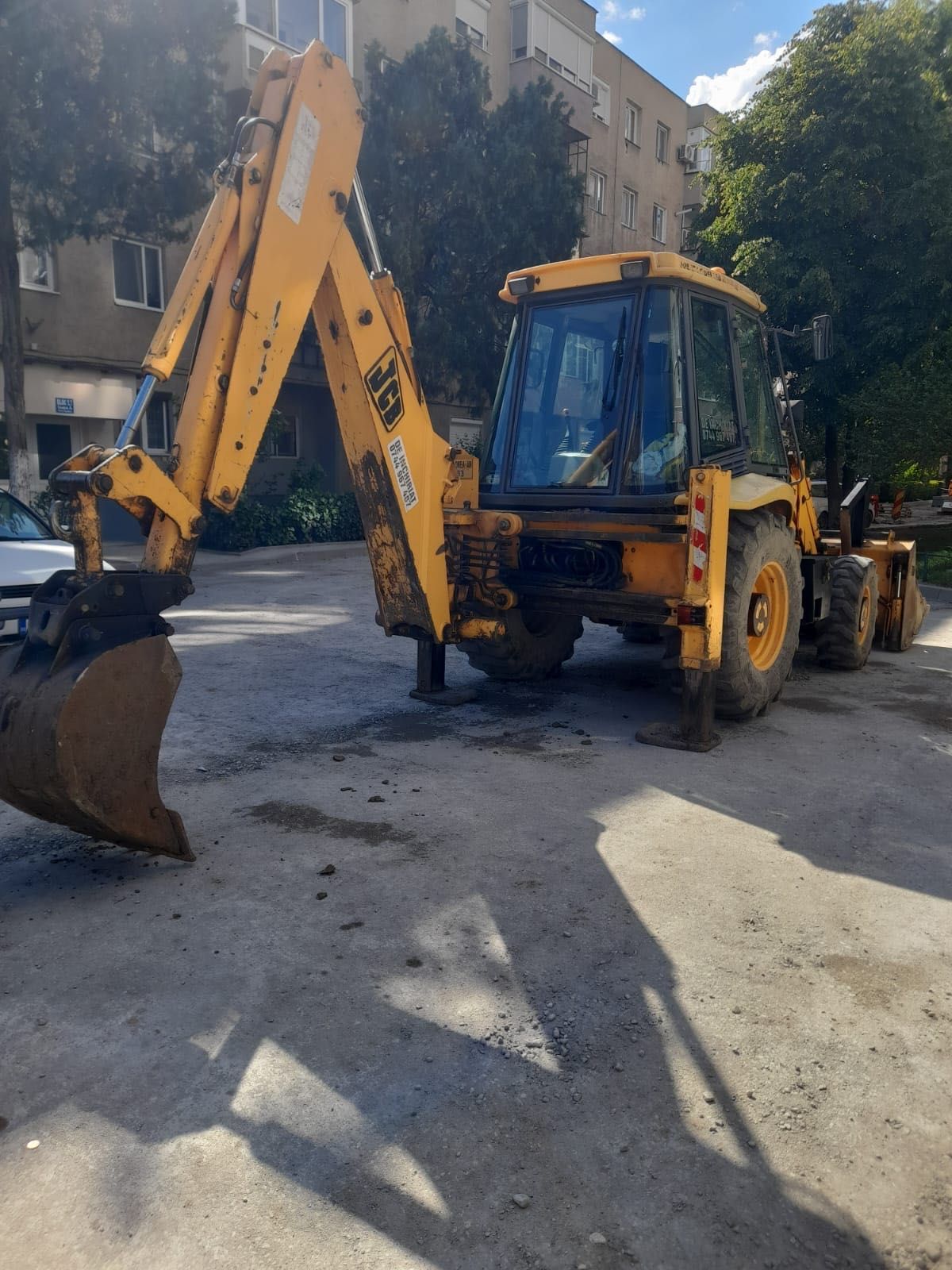 Buldoexcavator JCB 3CX perfect functional