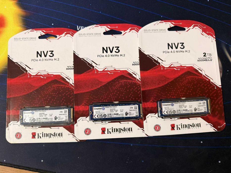 SSD NVMe PCIe 4.0-2TB & 1TB - SIGILATE - Kingston NV3/Samsung 990 PRO