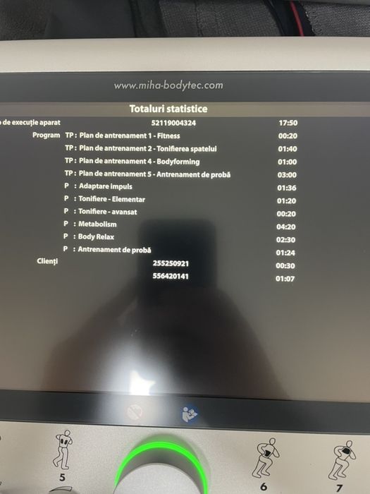 Aparat EMS miha bodytec 2 Nou!