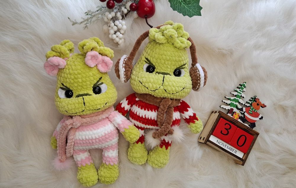 Плетени играчки на една кука