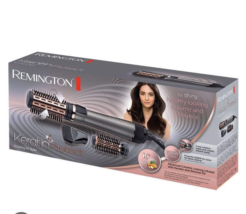 Remington Keratin Protect ceшоср с кръгла четка