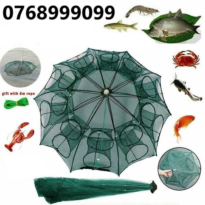 Capcana raci 1-9m pesti capcana halau raci puiet peste caransip