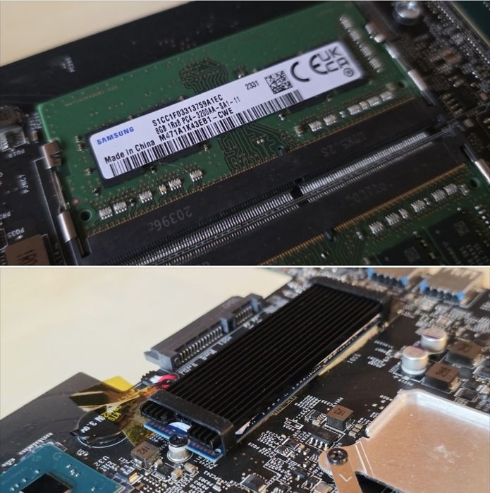 Placa baza laptop MSI GF63 i5 9300H 4.1GHz 8CPUs 16GB RAM GTX 1650