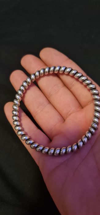 Brățară argint masivă reglabilă