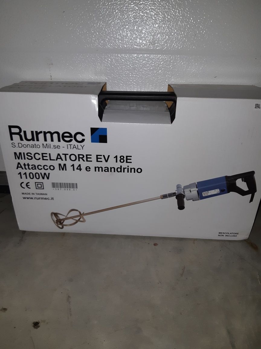 Malaxor profesinal pentru adeziv si mortar Rurmec EV 18E