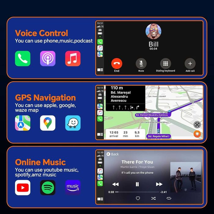 Безжичен адаптер CarPlay