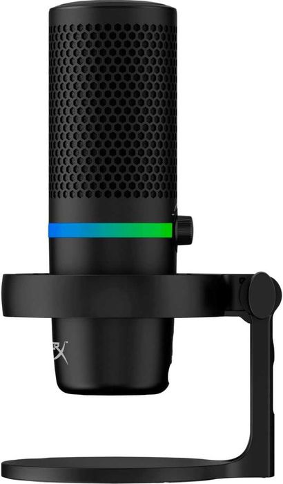 Microfon HyperX DuoCast, USB, RGB, cardioid,negru,sigilat