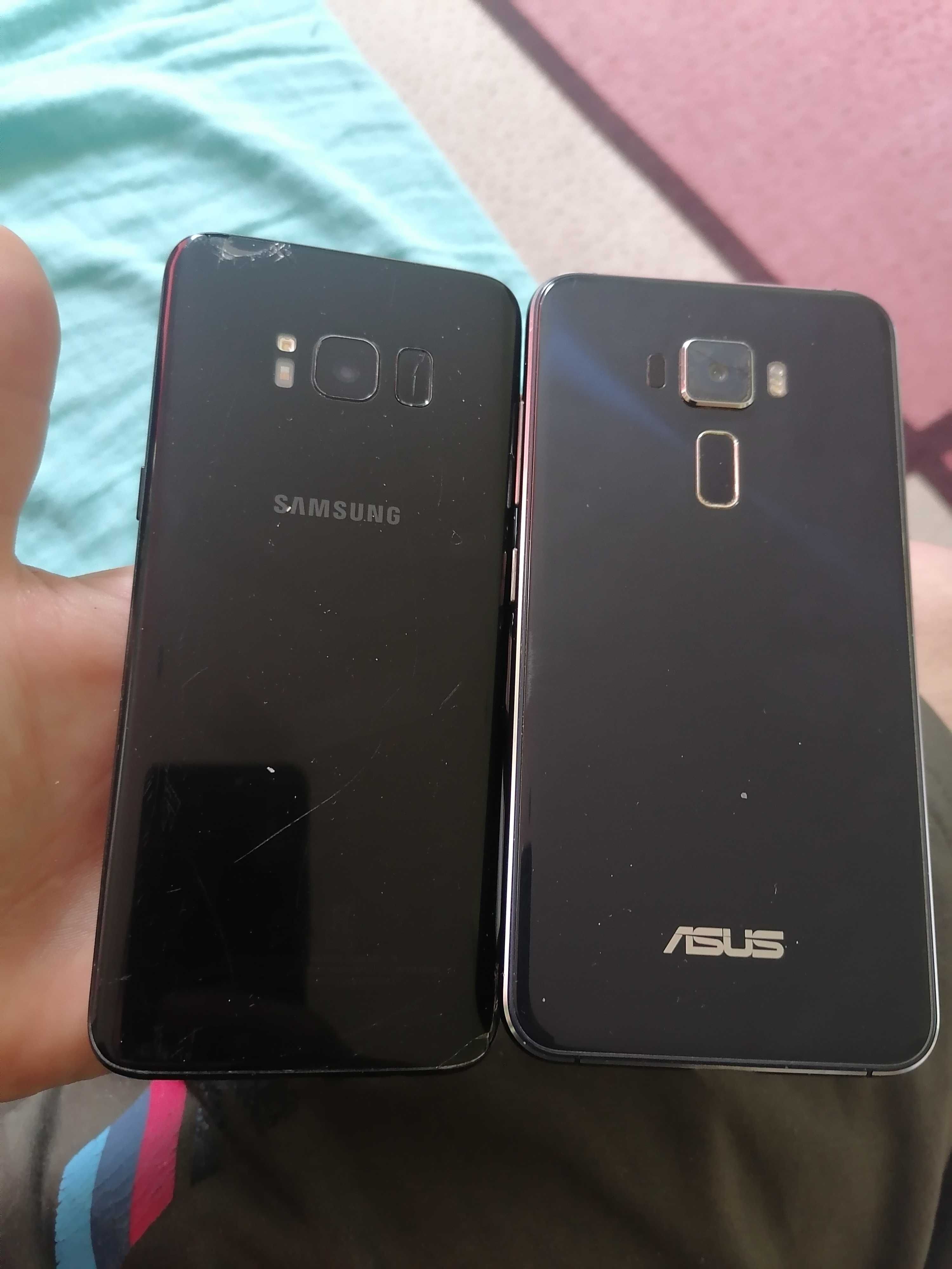 Samsung Galaxy S8 и Asus Zenfone