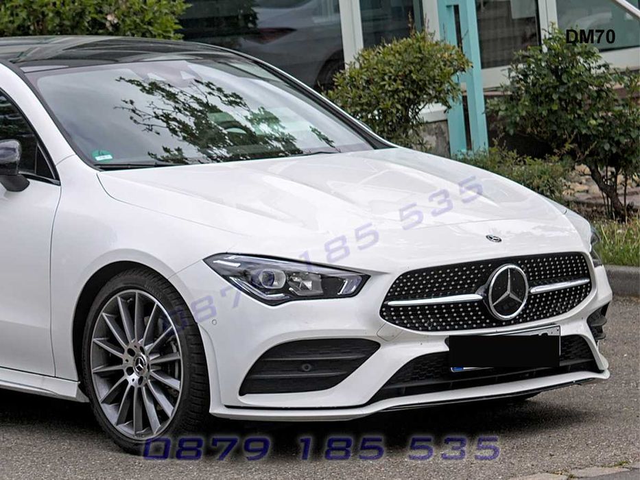 Предна решетка диамант Mercedes CLA W118 2019+ тунинг мерцедес цла