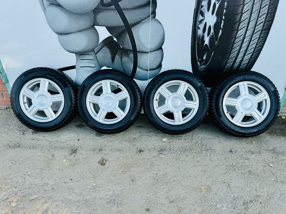Диски Торусы R14 4,98 с зимней резиной!