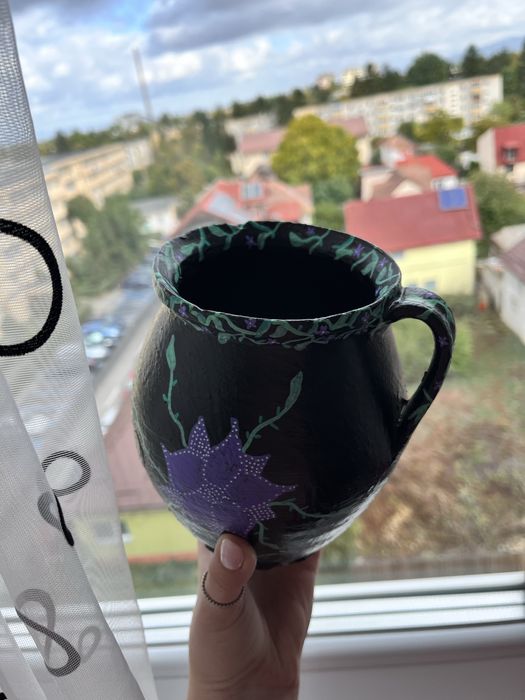 cana decorativa de lut