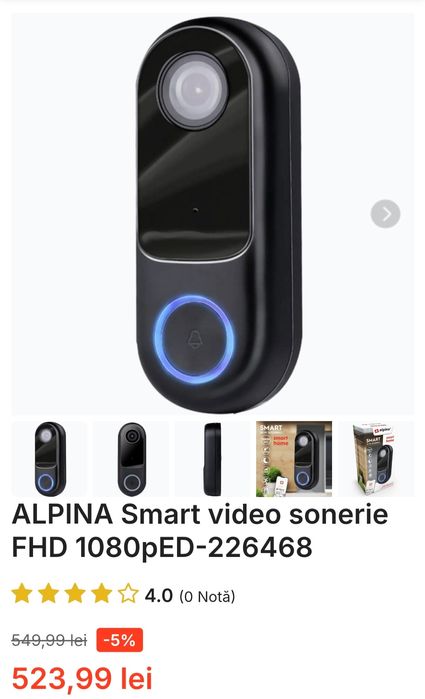 Sonerie wireless video full hd