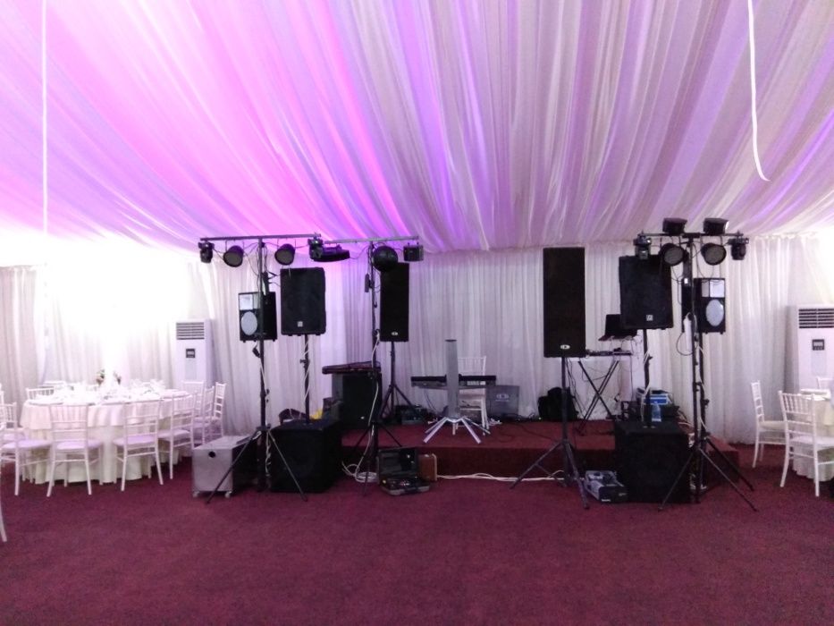 Muzica, sonorizare, lumini - totul intr-un singur loc!