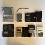Colectie calculatoare Casio Sharp Sony Canon