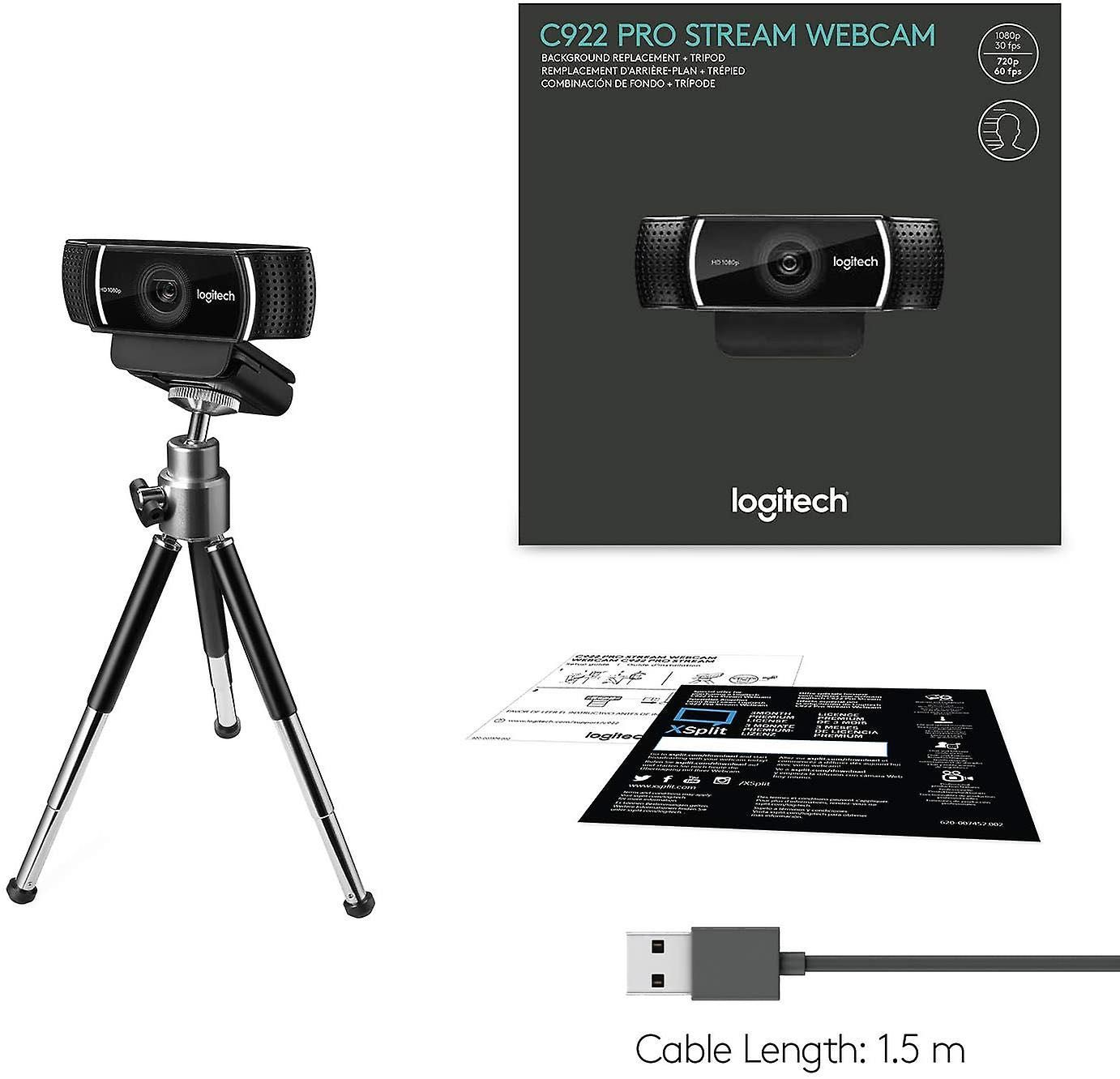 Logitech C922 PRO HD stream WEBCAM