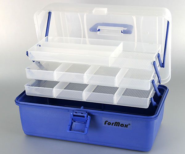 Троен рибарски куфар