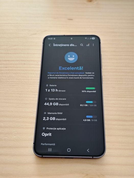 Samsung Galaxy S24, Dual SIM, 8GB RAM, 128GB, 5G, Negru Onyx