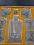 Set 7 piese KANARS. Set de 6 pahare si Decantor din Cristal fara plumb