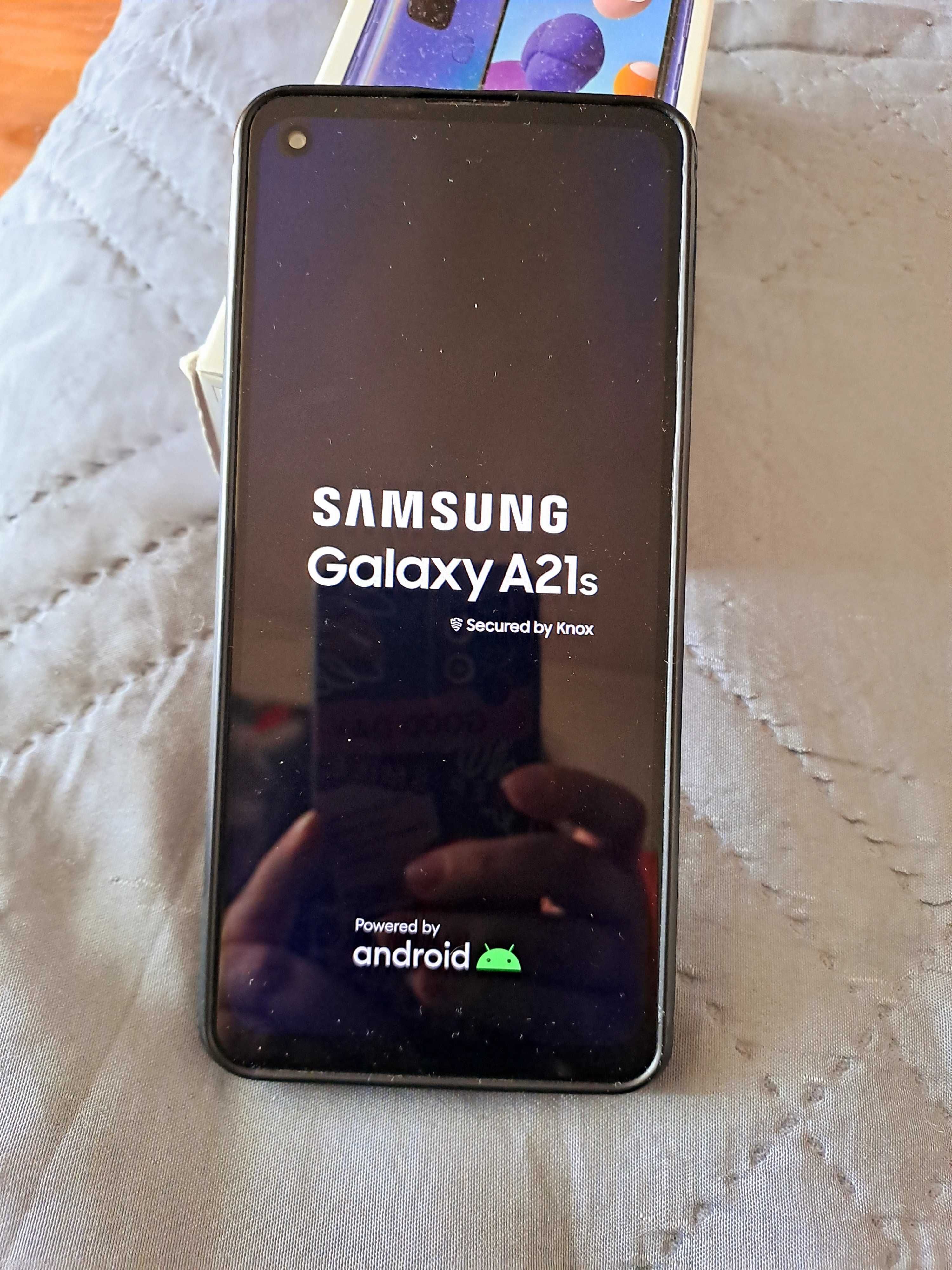 Телефон Samsung A21s пълен комплект