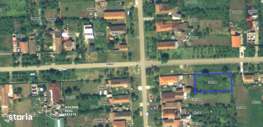 Teren intravilan in Tisa Noua, comuna Fântânele, 939 mp