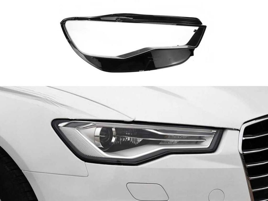 Капаци за фарове на Audi A6 C7 Facelift / Ауди А6 Ц7 Фейслифт