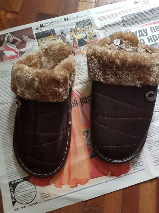 Тапочки мужские. Размер 42/43. Новые.