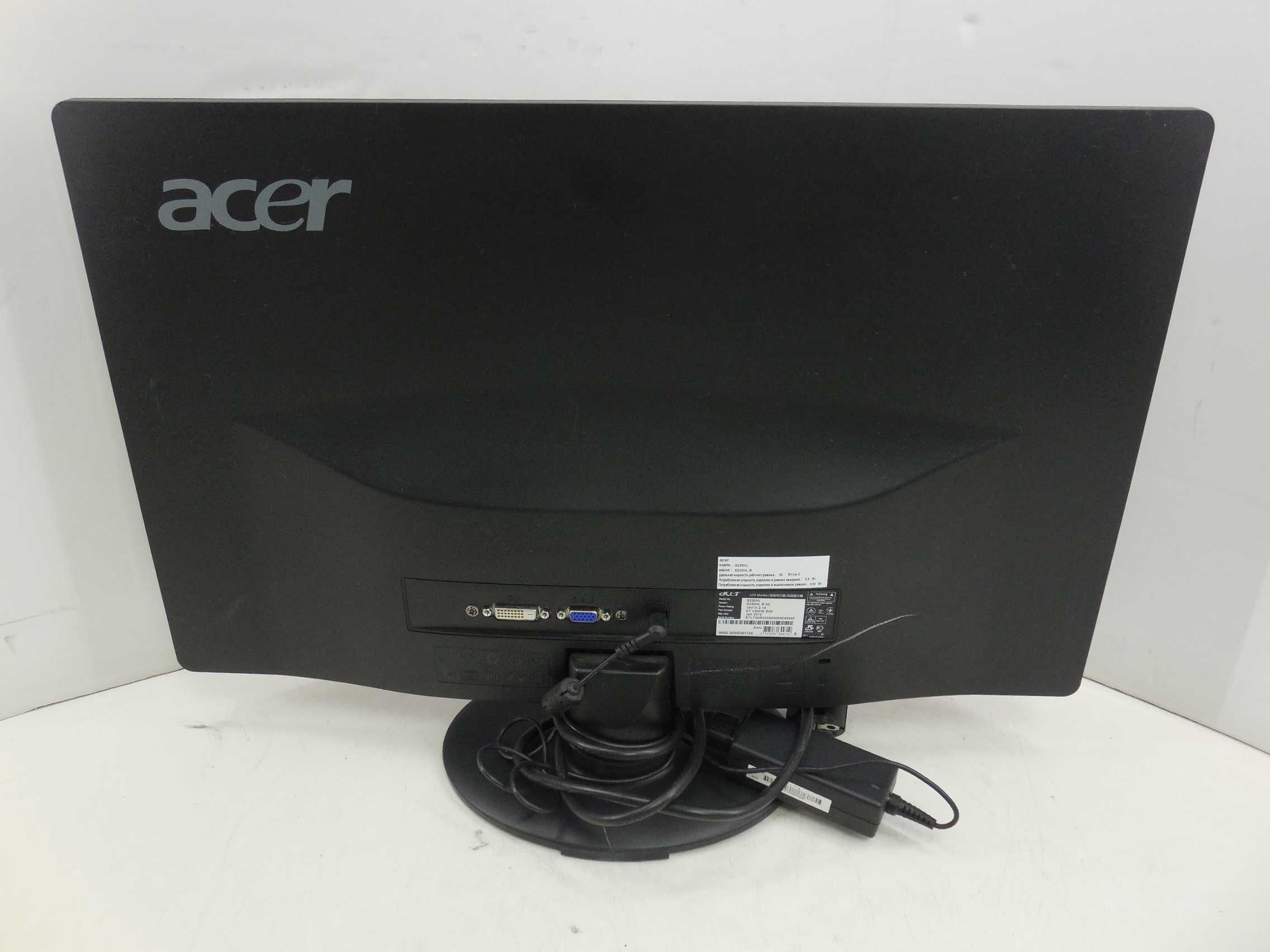 Продам LCD монитор Acer в отличном состоянии (75Гц, 1920на 1080).