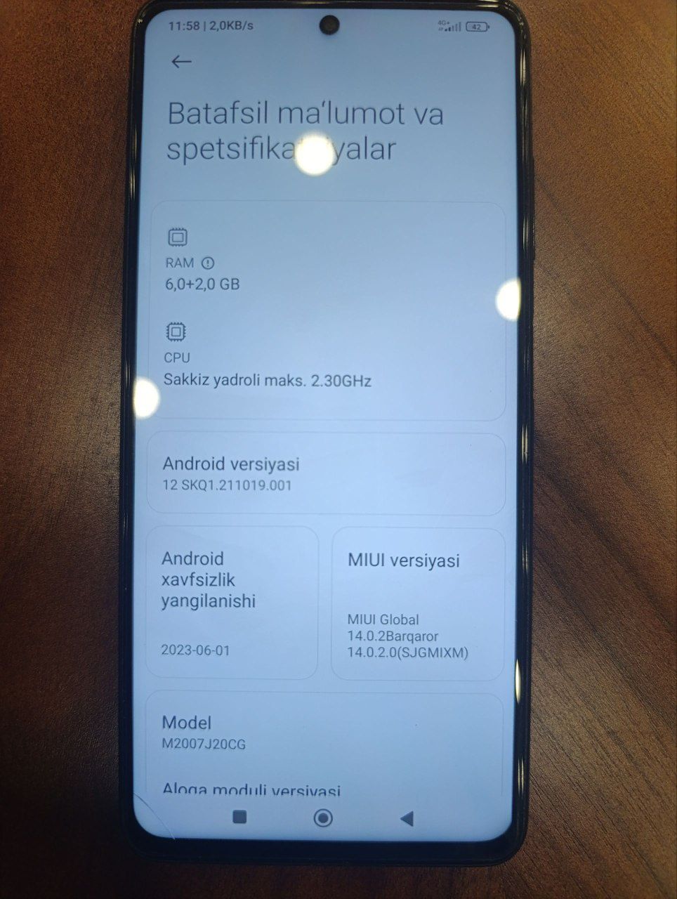 Poco x3 nfc 6+2/128