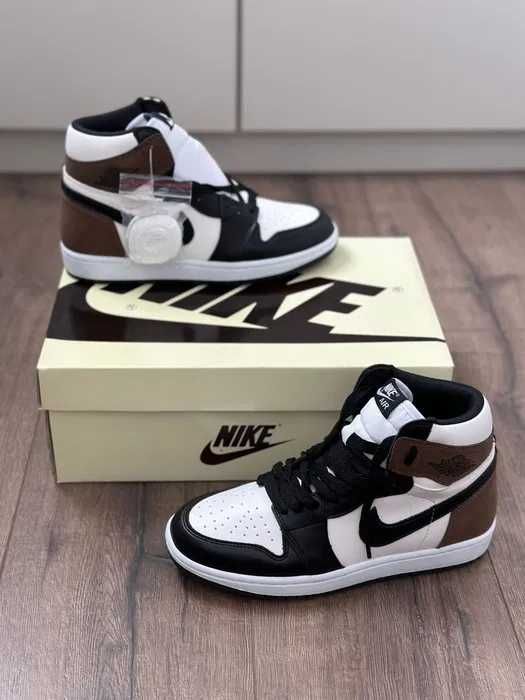 Nike Jordan 1 High Dark Mocha / Adidasi Unisex Noi 2024