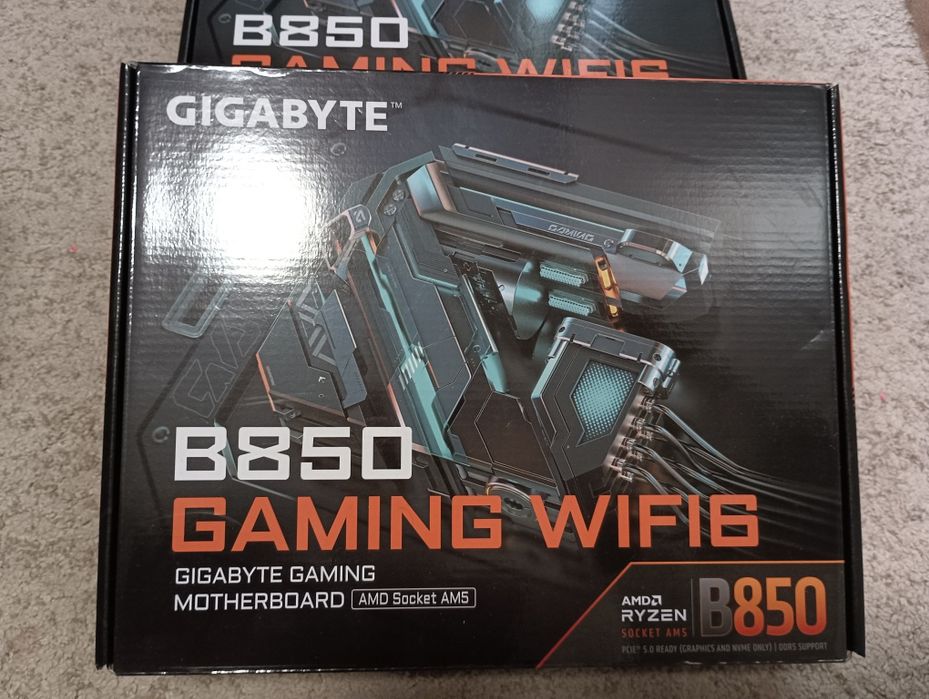 Placa de baza Noua - Gigabyte B850 Gaming WiFi 6 - AMD  Ryzen AM5-DDR5