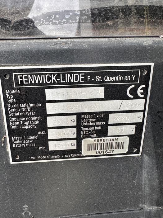 Controler stivuitor electric linde H30