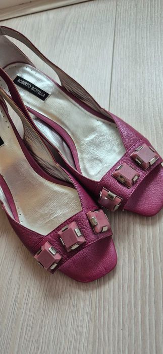 Sandale vintage piele