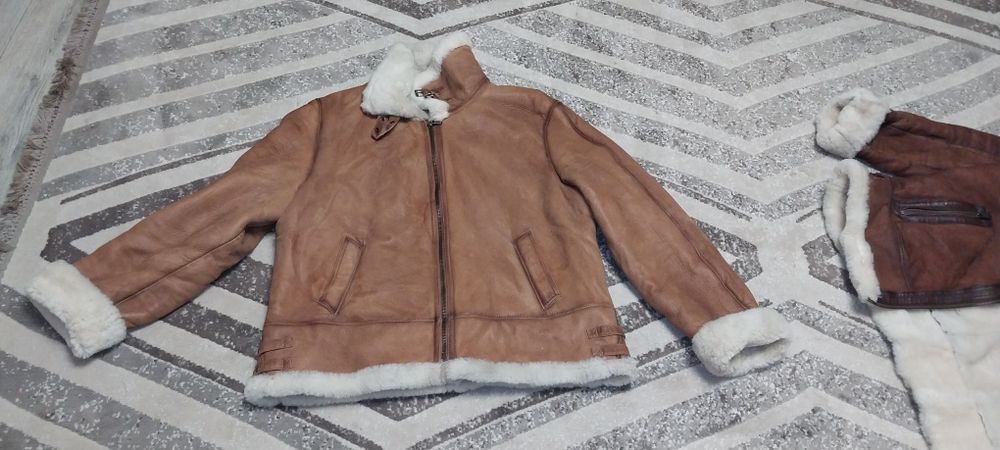 Дубленки мужские. Размер 56-58.