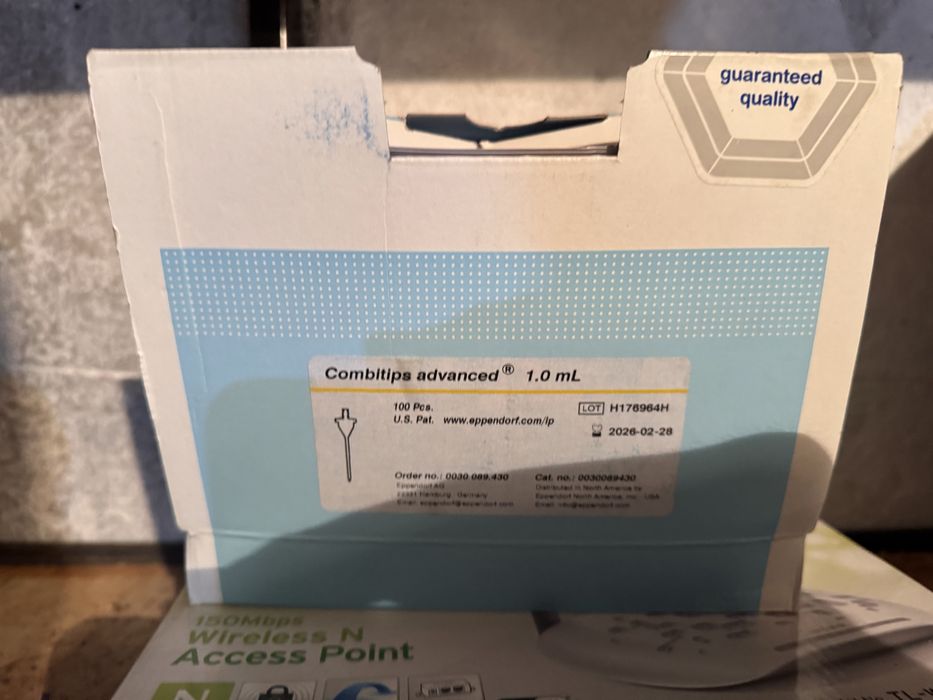 Combitips advanced объем 1.0 mL. Производитель Eppendorf