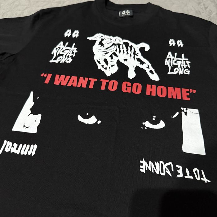 44 Label Group "All Night Long" Oversized Fit Tee