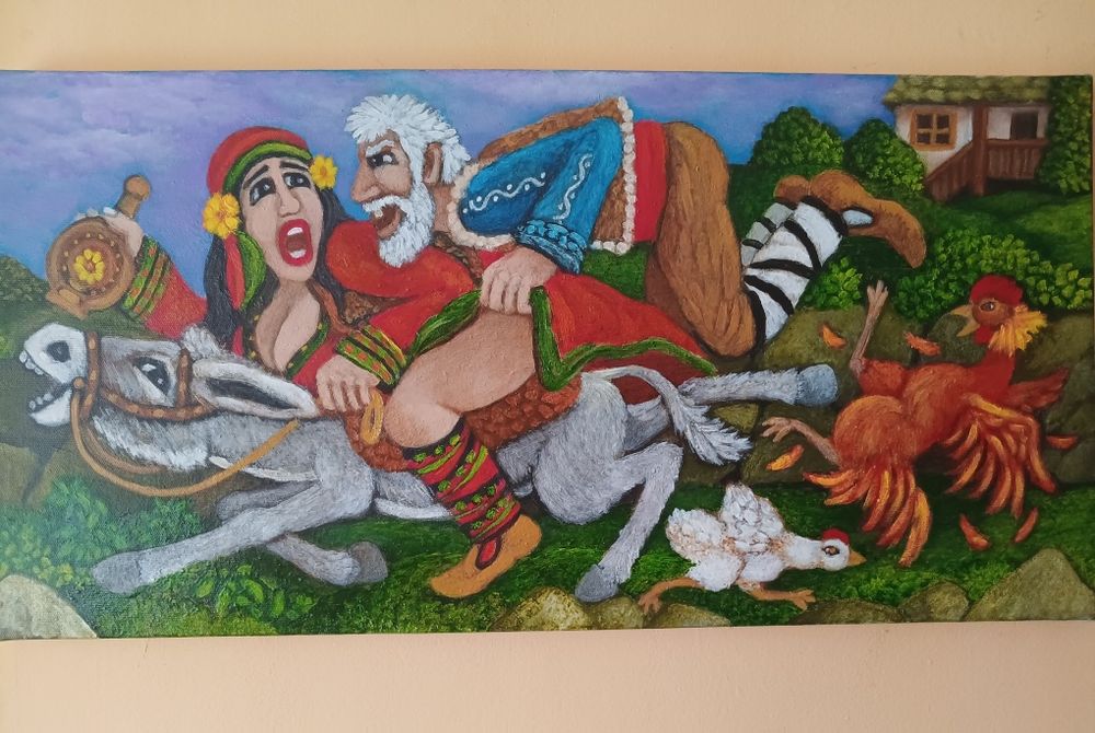 Ръчно рисувана картина