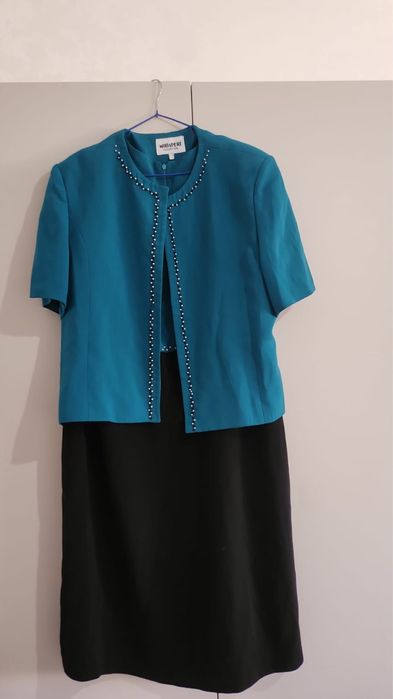 Двойка плаьтя + пиджак пр .Турция размер 52-54