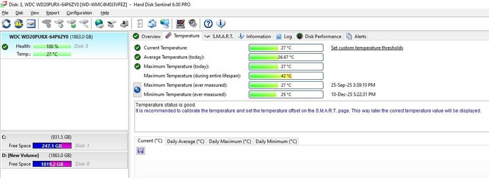Hard disk desktop Western Digital WD Purple 3.5 2TB 5400rpm 64MB SATA3